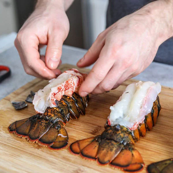 Maine Lobster Tails (twin pack 4-5 oz each) — Raw - Image 3
